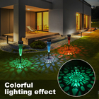 Colorful IP65 Waterproof Solar Powered  Decoration Garden Lights for Outdoor