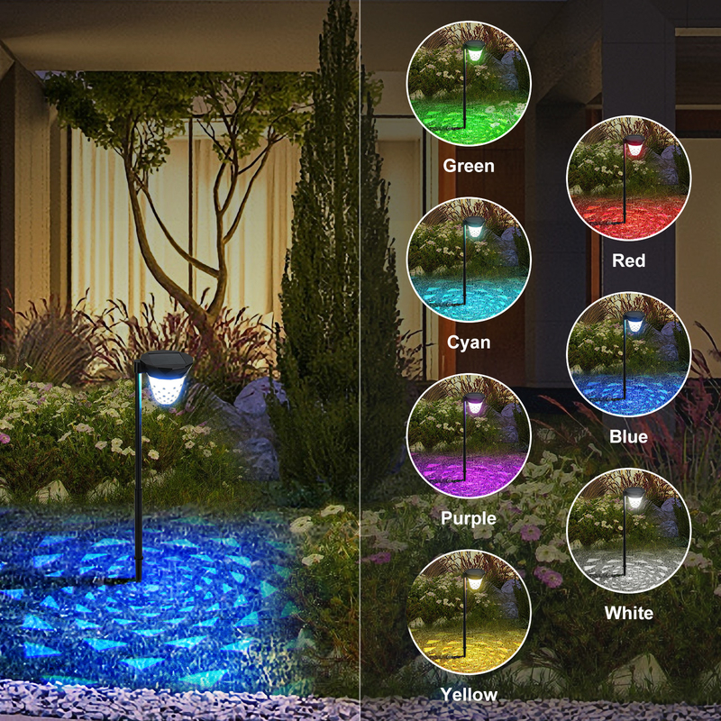 Decoration Constant / RGB Solar Garden LED Lights IP65 Waterproof