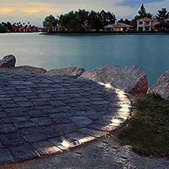 Embedded Tempered Solar Road Studs Aluminum Cat Eye Marker Blinker Road LED Stud