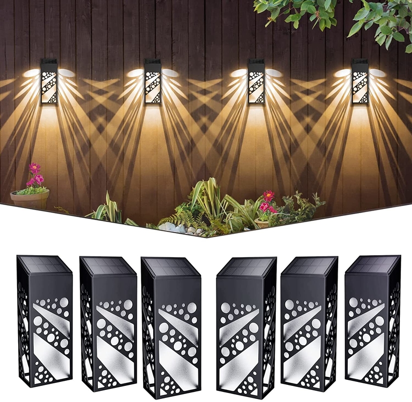 Garden light solar landscape lights LED wall fence light waterproof IP65 durable lamp