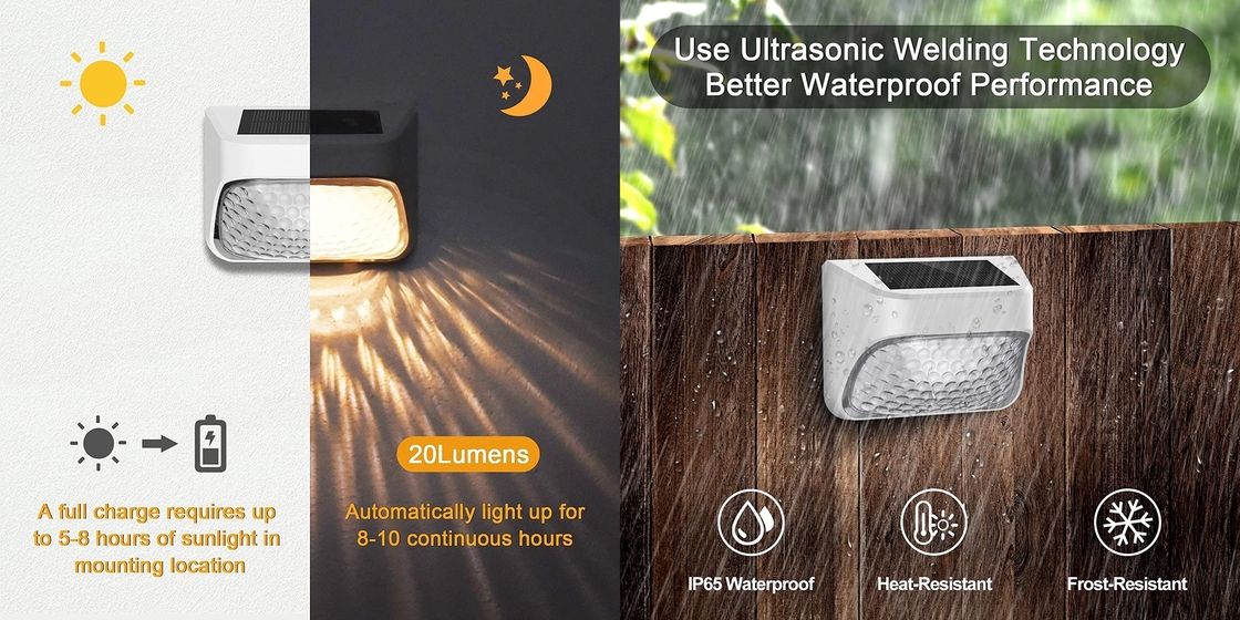 IP65 Waterproof Solar Garden Lights LED Landscape Ambient Light
