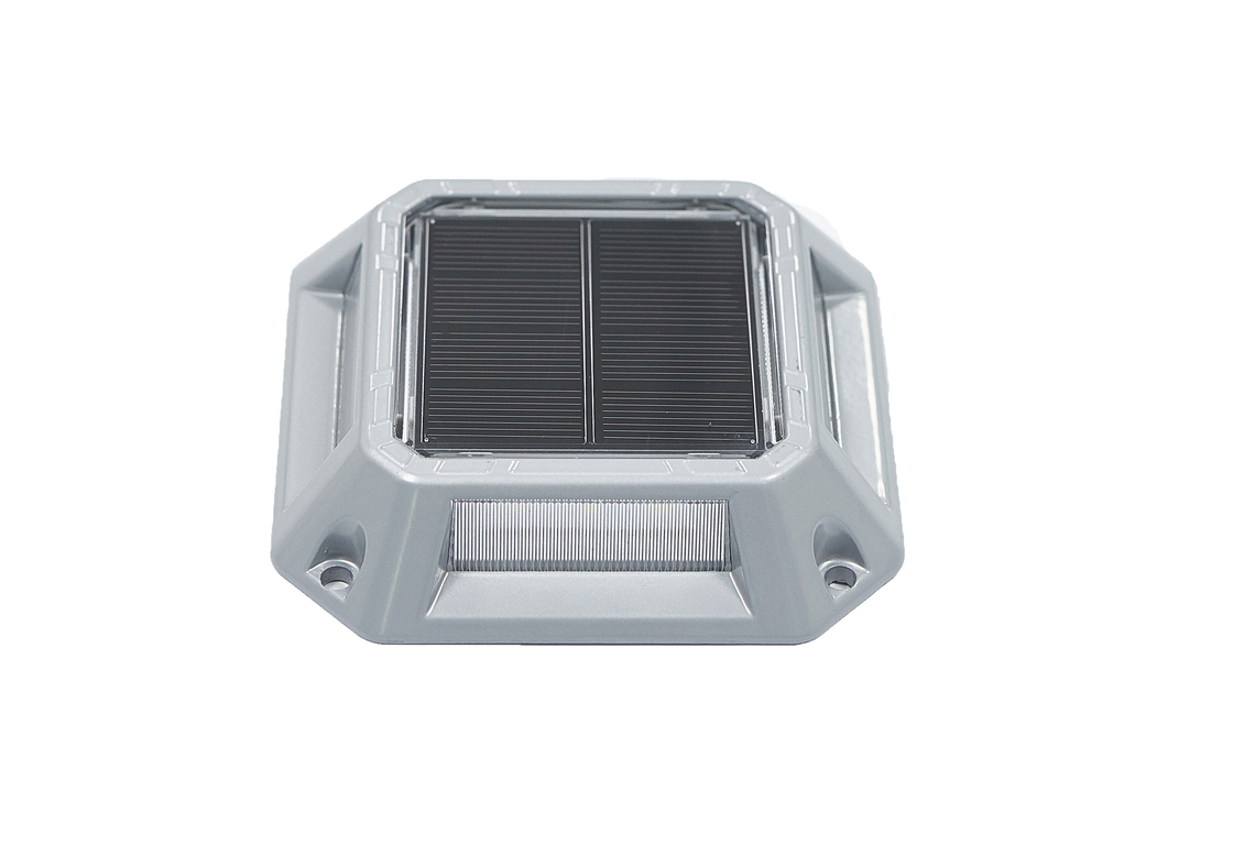 Monocrystalline Silicon Solar Dock Light Aluminum Rectangle Durable Solar Deck Lights