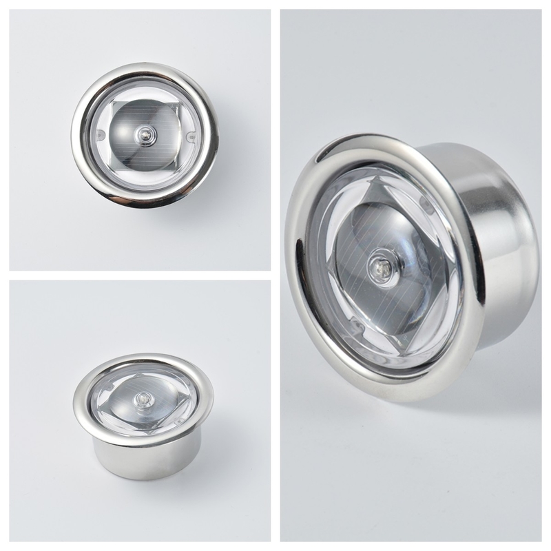 Stainless Steel Mini Solar Lights Multicolor Small Landscape Light