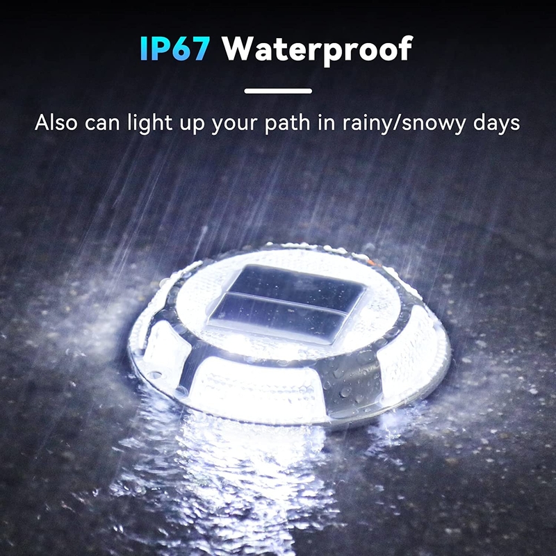 IP67 Waterproof Solar Deck Lights Boat Powered LED Aluminum  110 * 23mm