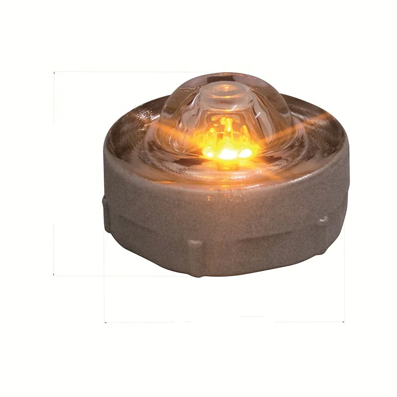 Yellow Solar Road Maker Ni-Mh Battery Type LED Light Source