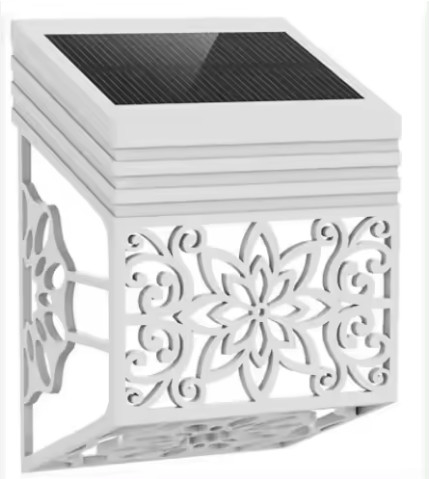 ABS LED Solar Fence Light Outdoor Light IP65 For Garden Park Patio