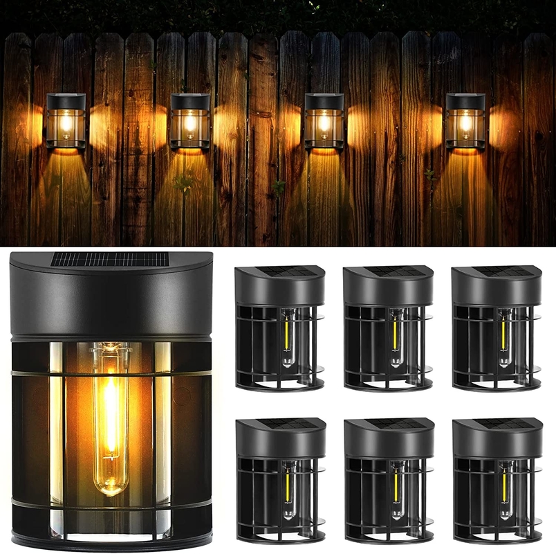 Solar Wall Lamp IP65 Waterproof Outdoor Solar Powered Led Garden Lights with 3.7V/1200MAH Battery