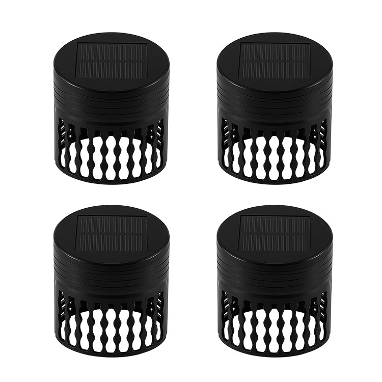 Waterproof Garden Solar Powered Fence Lights Outdoor Yard Deck Light For Patio Lawn