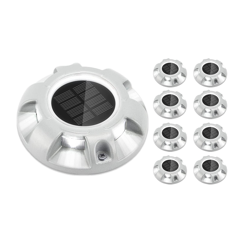 Waterproof Outdoor LED Solar Dock Light For Patio Deck Yard Garden Porch
