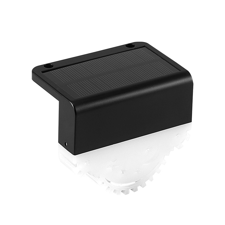 Solar Garden Light Outdoor Waterproof LED Solar Fence Light For Patio Stair Yard Garden Step Color Changing Lighting