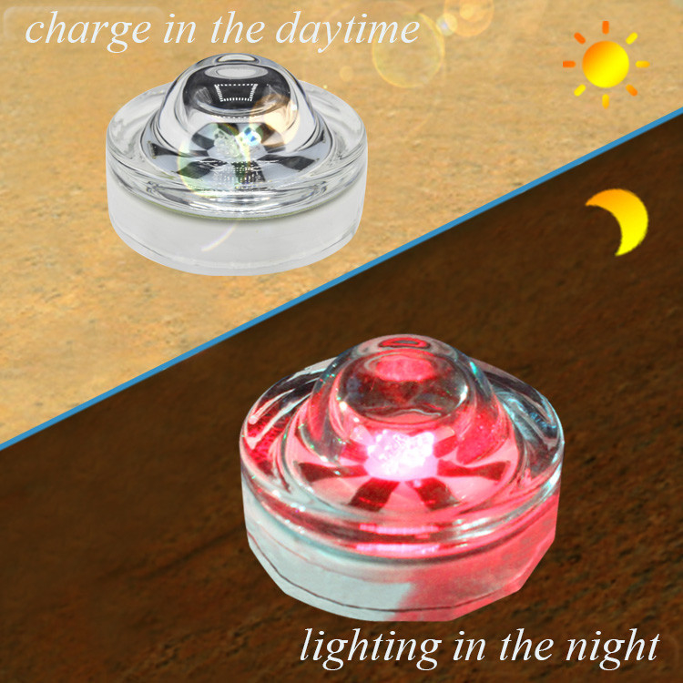 Ip68 Waterproof Solar LED Road Stud Landscape Decoration Light Solar Underground Light