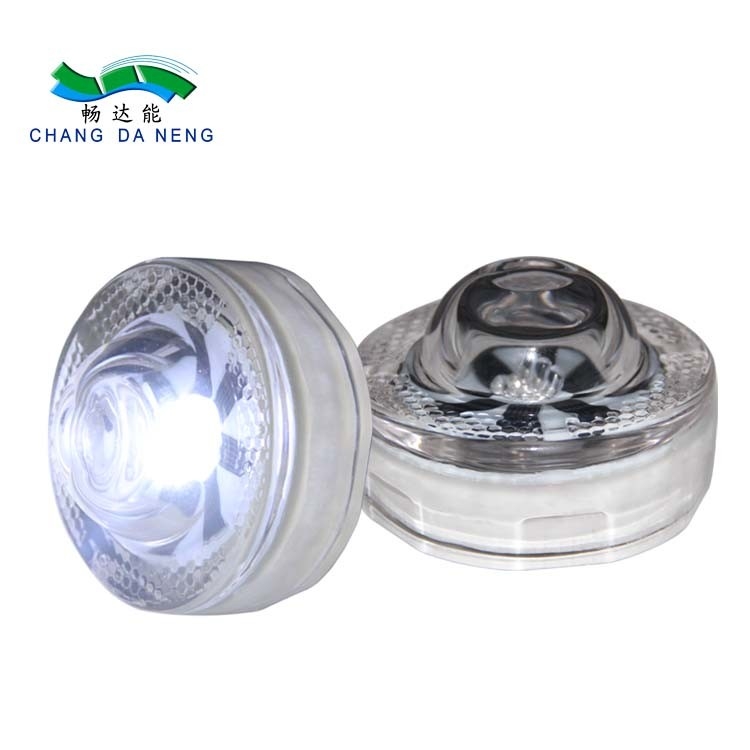 Waterproof Cat Eyes Traffic Strobe Lighting LED Outdoor Road Stud Solar Safety Pathway Flash Lamps