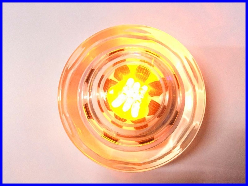 Waterproof Cat Eyes Traffic Strobe Lighting LED Outdoor Road Stud Solar Safety Pathway Flash Lamps