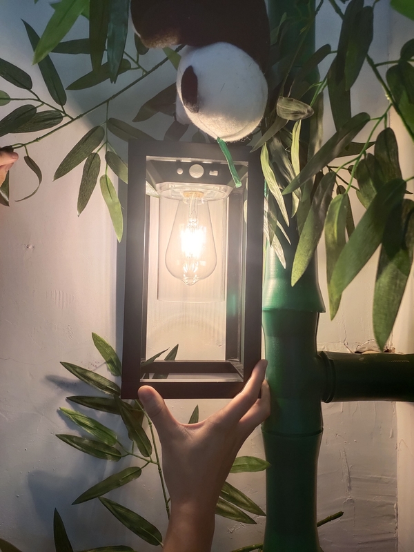 Outdoor Solar Fence Lights Patio Garden Decoration Hanging Outdoor Wall Lights