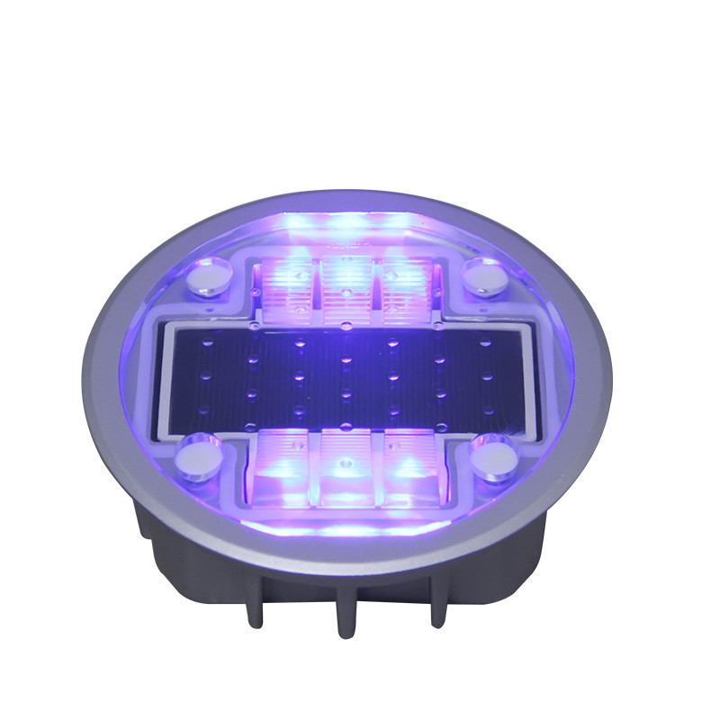 Red/Yellow/Green/Blue/White/RGB Lighting Color Solar Road Stud Light with Aluminum Body