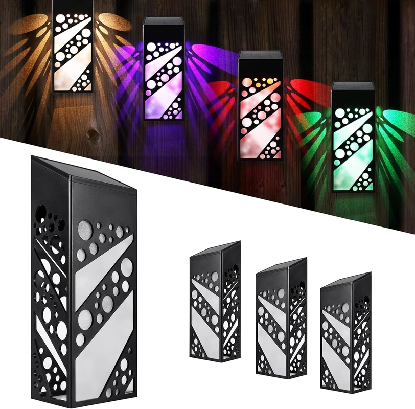 IP65 Waterproof Solar Powered Wall Lights For Landscape Design Garden Fence And More