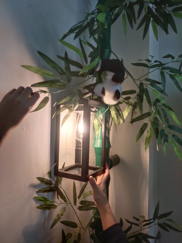 Outdoor  Decorative  Solar Wall Light  Garden Gate  Lamp For Lawn Pathway Patio
