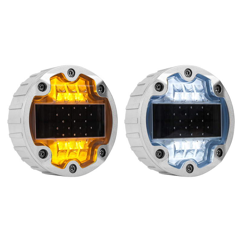 Solar Road Studs Waterproof IP68 Lightweight 1.15KG -40\\U2103~ 85\\U2103 Working Temp.