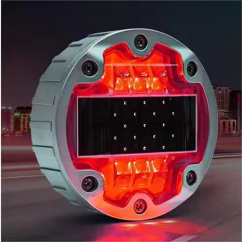 Solar Road Studs Waterproof IP68 Lightweight 1.15KG -40\\U2103~ 85\\U2103 Working Temp.