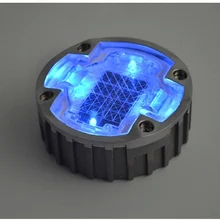 Waterproof Solar Road Studs IP68 White Yellow Red Green Blue -40℃~85℃ 0.825KG