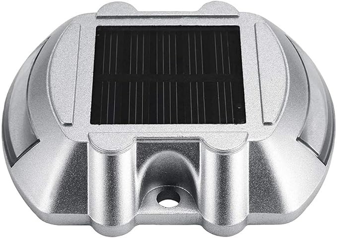 Solar Dock Light LED Solar Powered 2V Voltage Easy Screw Installation for Bright Dock Illumination