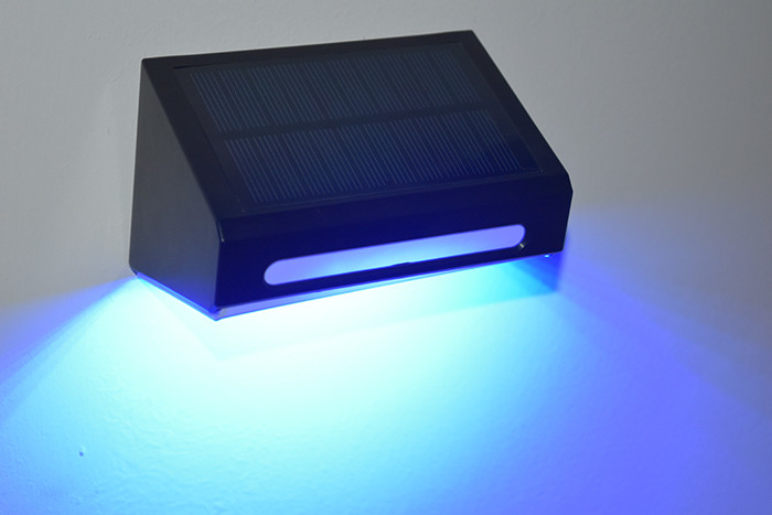 Outdoor Solar Wall Light Waterproof LED Light  Solar Powered Garden Light For Patio Yard Decoration