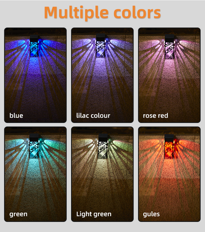 IP 68 Waterproof Solar LED Deck Lights Outdoor Decorative Solar Step Dock Lamps For Patio Yard