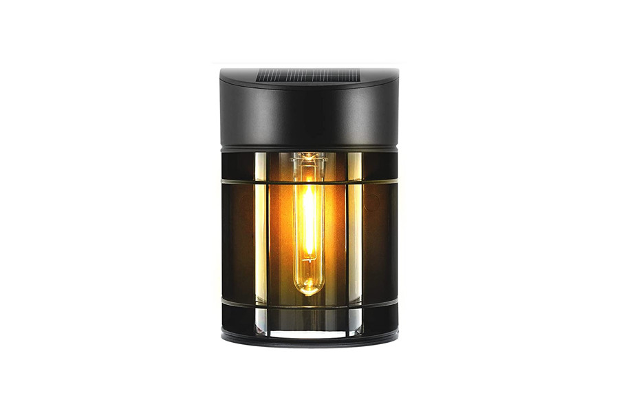Outdoor Waterproof Garden Fence Light Wall Mounted Lamp Solar Powered Led Wall Lights