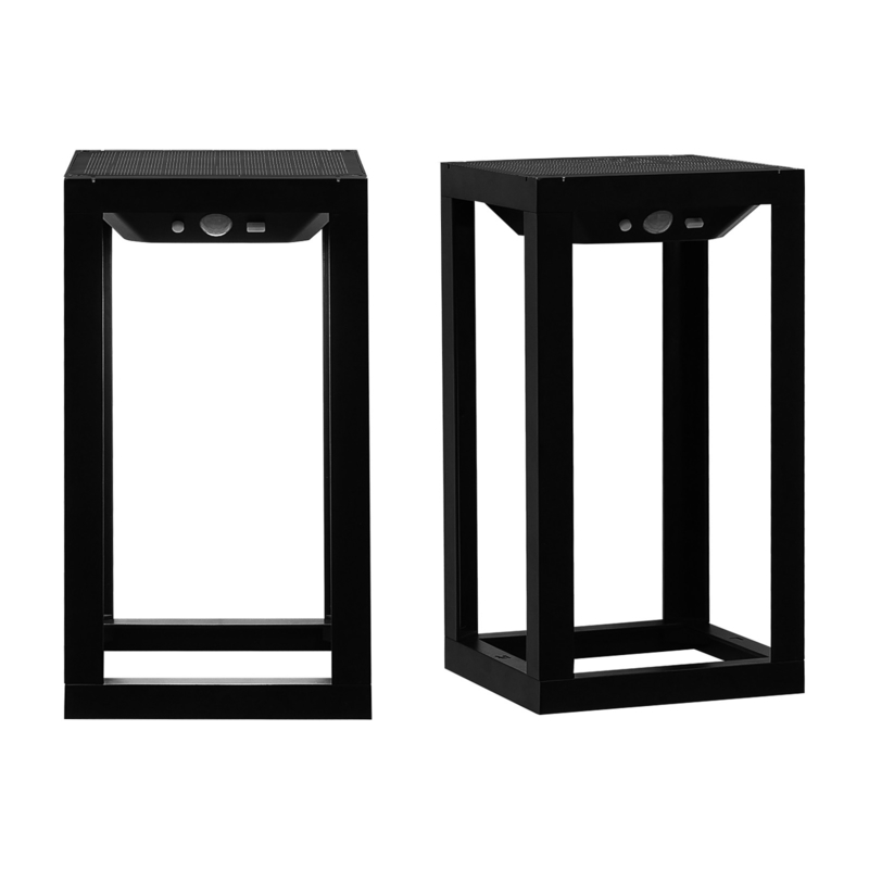 Outdoor Waterproof Motion Sensor Solar Wall Lights Solar Garden Fence Light For Pathway Patio