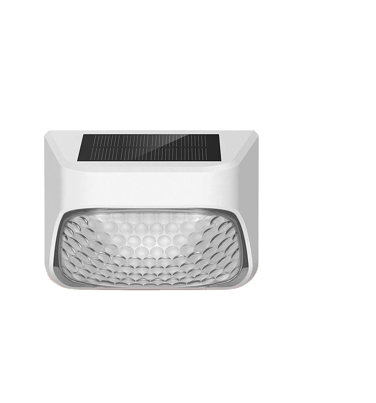 Solar Powered Fence Light LED Outdoor Waterproof Courtyard Wall Light Decorative Garden Light
