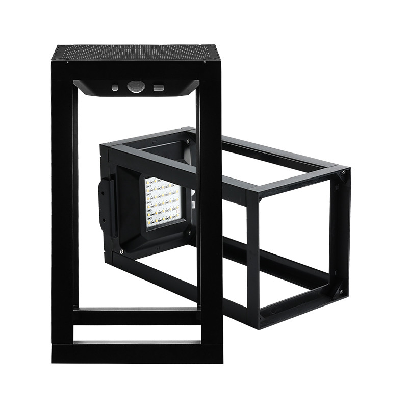 Motion Sensor Outdoor Solar Wall Light Solar Garden Lamp  For Yard Fence Patio
