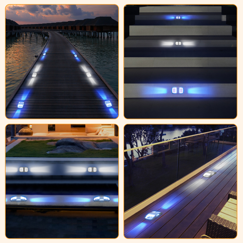 Solar Reflective Cat'S Eye Road Studs Solar Decorative Lights LED Solar Road Studs