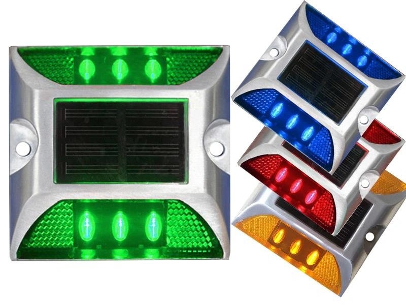 Solar Reflective Cat'S Eye Road Studs Solar Decorative Lights LED Solar Road Studs