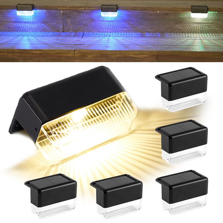 Outdoor Waterproof Solar Mini Garden Light Solar Powered Fence Light For Yard Pathway Step