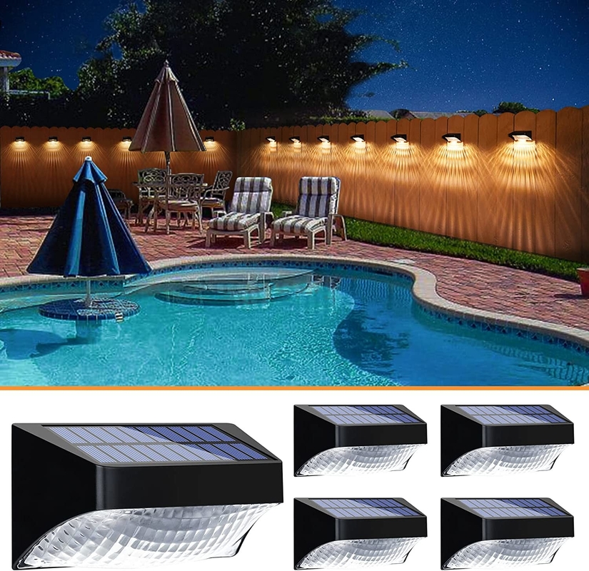 IP65 Waterproof Outdoor Solar Led Fence Garden Light Beautiful Garden Decoration Light