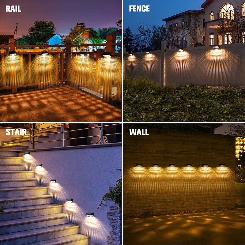 IP65 Waterproof Outdoor Solar Led Fence Garden Light Beautiful Garden Decoration Light