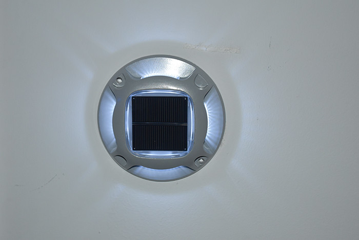 Outdoor Led Solar Driveway Dock Lights Warning Step Lamps For Sidewalk Garden Pathway Yard