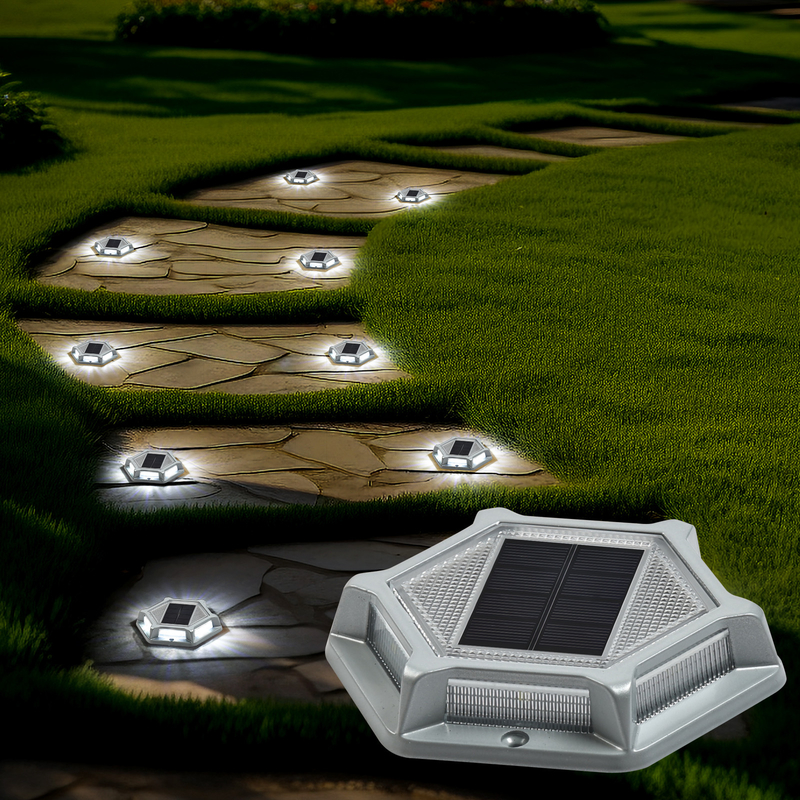 20 Lumens Solar LED Dock Light IP68 Waterproof for Bright Dock Lighting Screw Installation