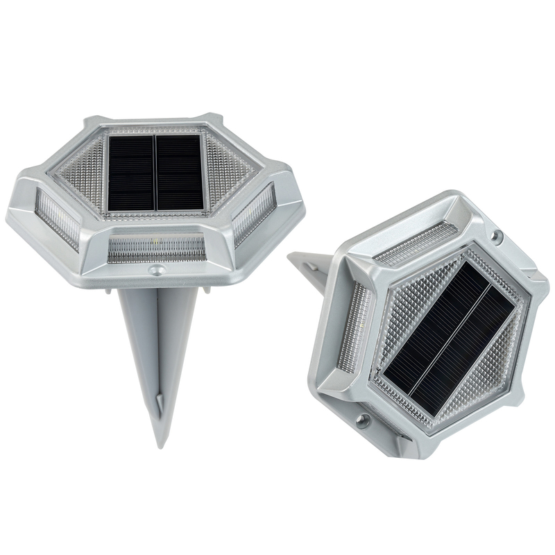 Aluminum Solar Dock Light Operating At -20 .C To 60.C Voltage 2V Complete With 4 Lights