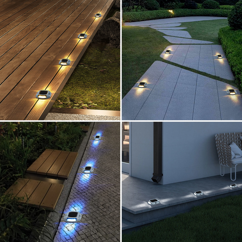 Solar Dock Light Screw Installation 20 Lumens LED For -20.C ~ 60.C Extreme Temperature