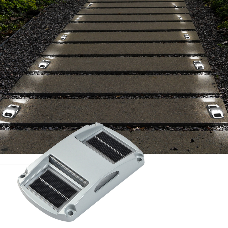 IP68 Waterproof Aluminum Solar Light Pack 150g Weight 20-60.C Working Temperature
