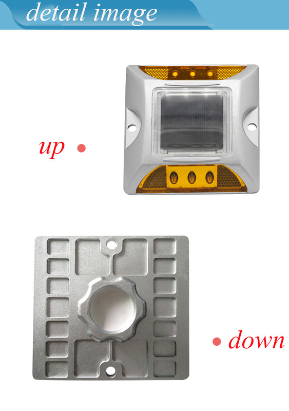 White/ Yellow/ Red/ Bule/ Green Solar Powered Road Markers for Extreme Temperatures