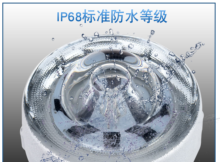 360 Degree Tempered Glass Solar Powered LED Road Stud Roadway Warning Pavement Road Stud