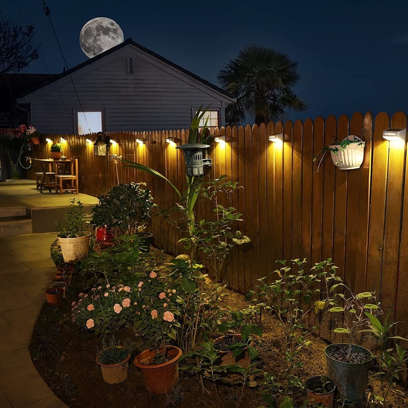 Easy-to-Install Outdoor Solar Panel Garden Lights With Ternary Lithium Battery For Yard Decorations