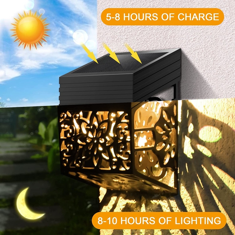 165g Waterproof Solar Deck Lights Screw Mount Solar Dock Light For Outdoor Illumination