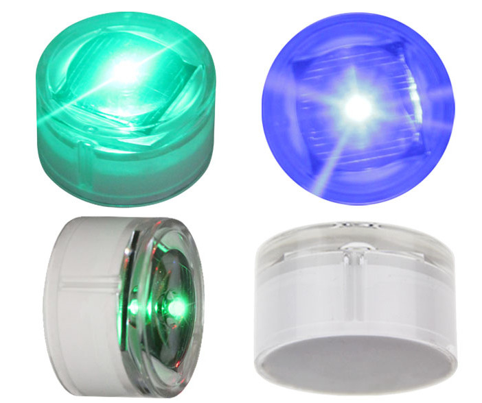 IP67 Waterproof Aluminum Solar Dock Light with Bule/Cold White Lighting and -20C- 60C Temperature Range