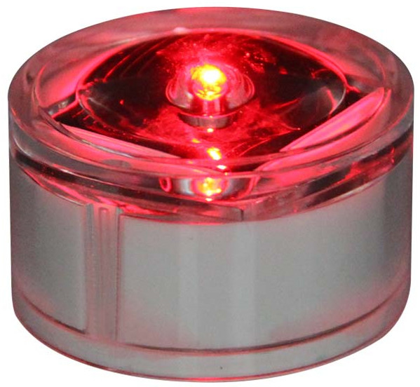 IP67 Waterproof Aluminum Solar Dock Light with Bule/Cold White Lighting and -20C- 60C Temperature Range