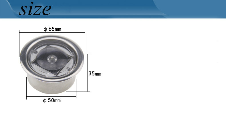 Outdoor Solar Deck Light 2V Voltage 65*35 MM for Garden Lighting