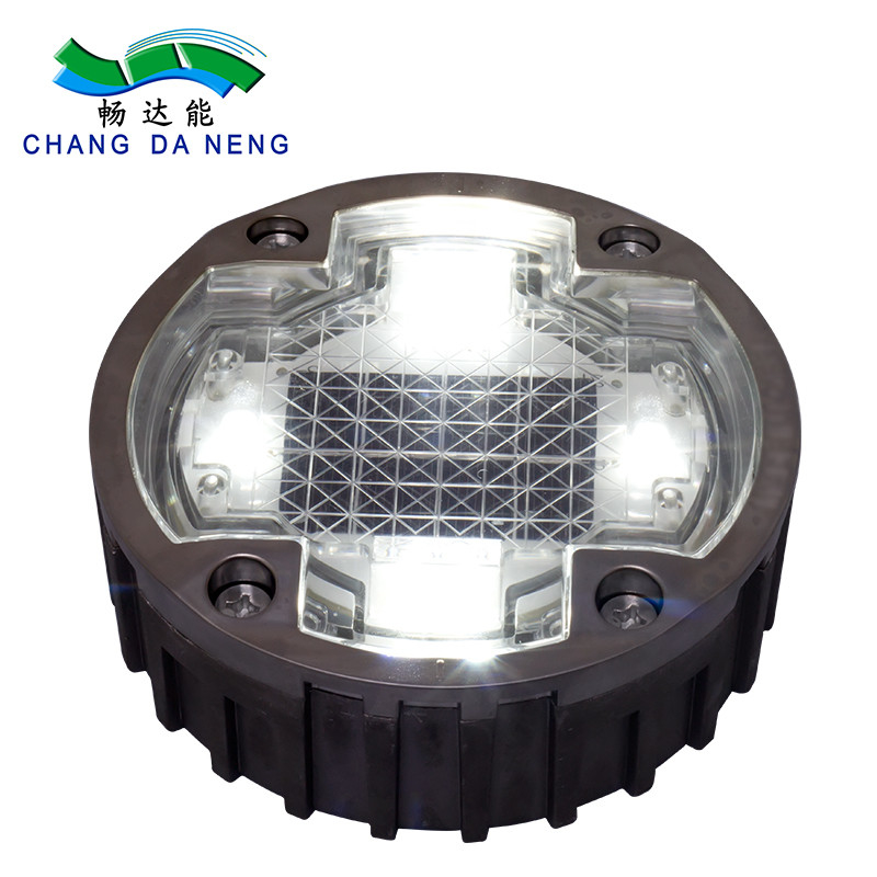 Aluminum Alloy Solar Road Studs with LED Light Rechargeable Battery 1.2V/600mAh MSDS