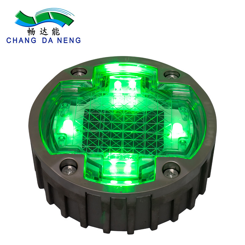 Aluminum Alloy Solar Road Studs with LED Light Rechargeable Battery 1.2V/600mAh MSDS